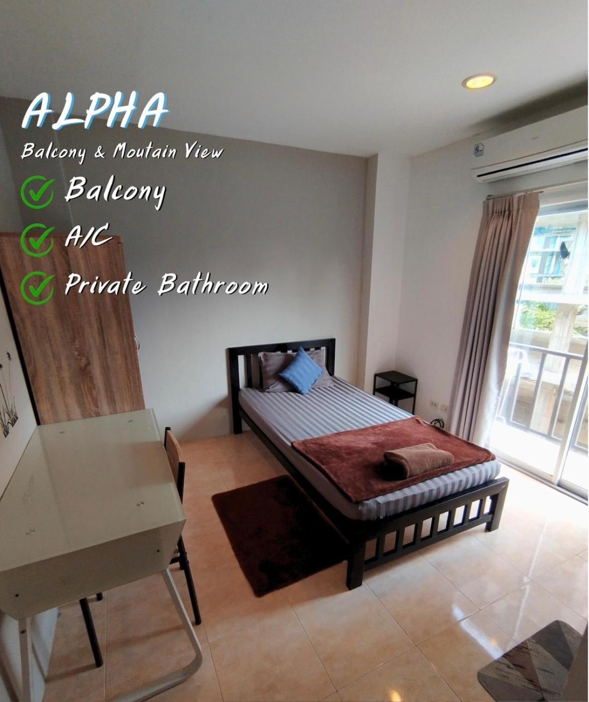 Alpha Hostel Cafe&Bar Ban Khlong Yai Bagian luar foto